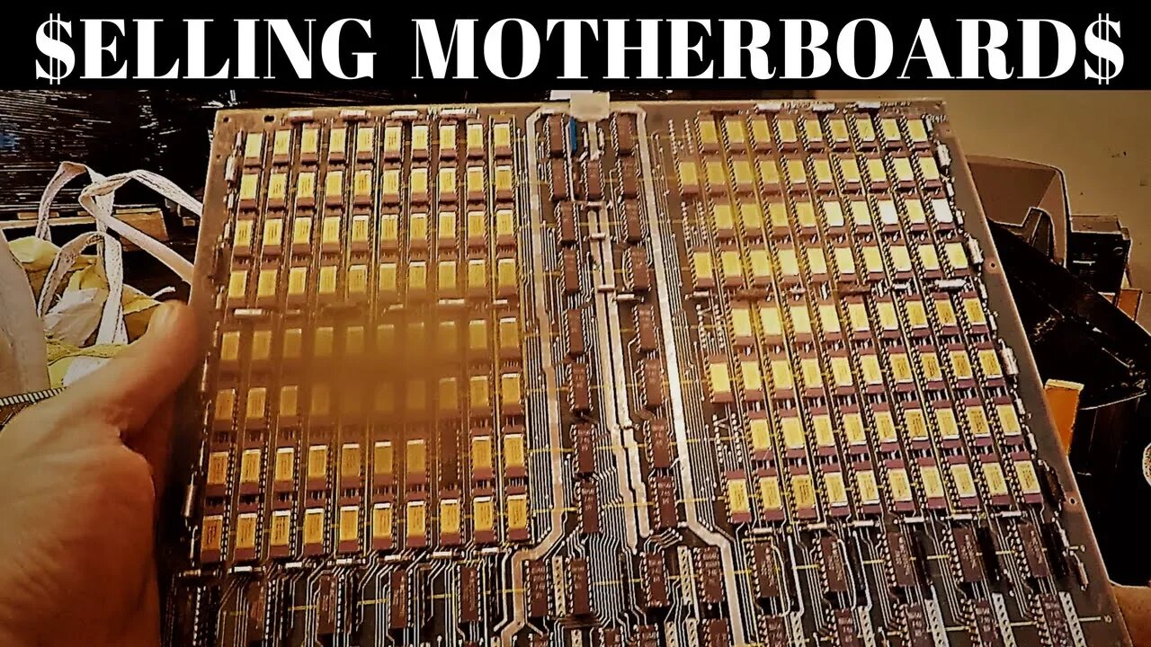Cashing in on Motherboards & eWaste Commodities