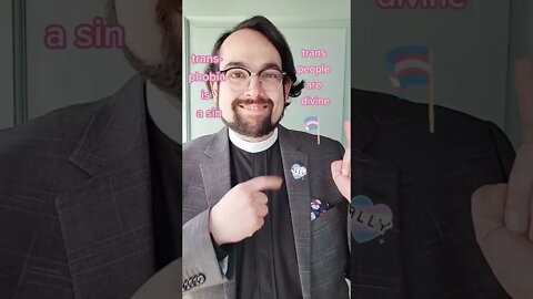 Priest says trannys are divine!