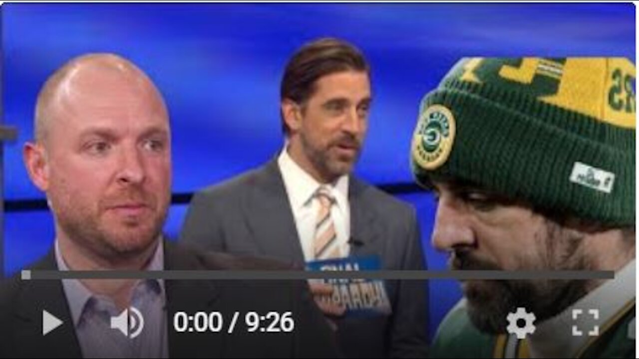 Ryen Russillo SLAMS Aaron Rodgers for JEOPARDY BS! AND NFL DRAFT DAY FIASCO!