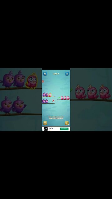 Bird Sort Puzzle - Level 2