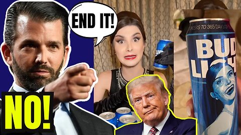 Donald Trump Jr Calls For Bud Light Dylan Mulvaney BOYCOTT TO END! Conservatives ANSWER NO!