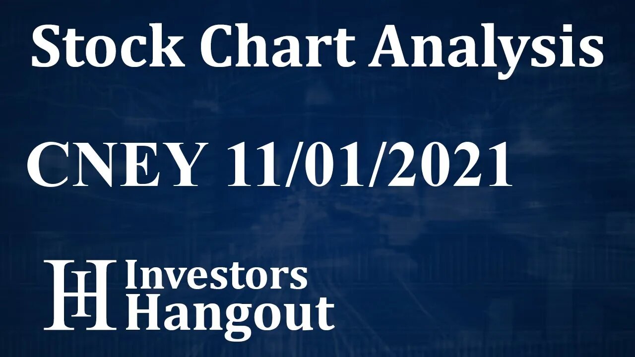 CNEY Stock Chart Analysis CN Energy Group Inc. - 11-01-2021