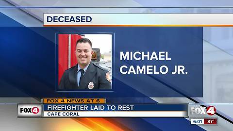 Cape Coral Fire engineer laid to rest