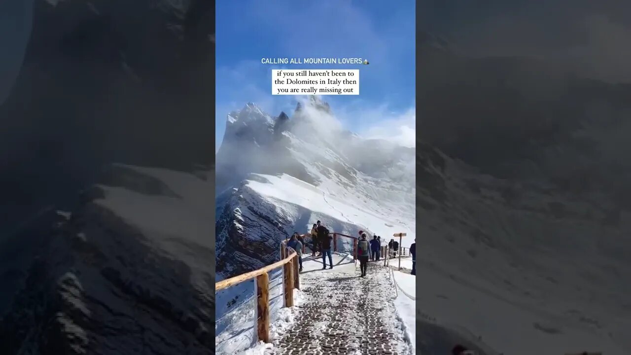 Have you been to the Dolomites before?