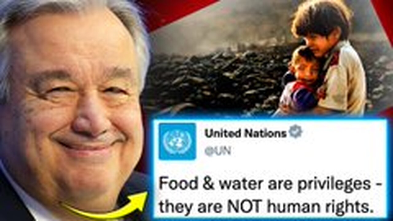 🚨 Leaked UN Footage Confirms Plans for Manufactured Global Famine in 2025