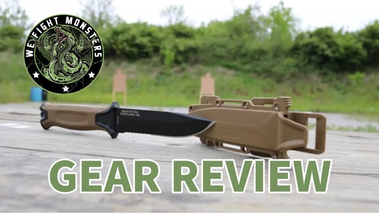 Gerber Strong Arm Fixed Blade reviewed by Tony Pignato