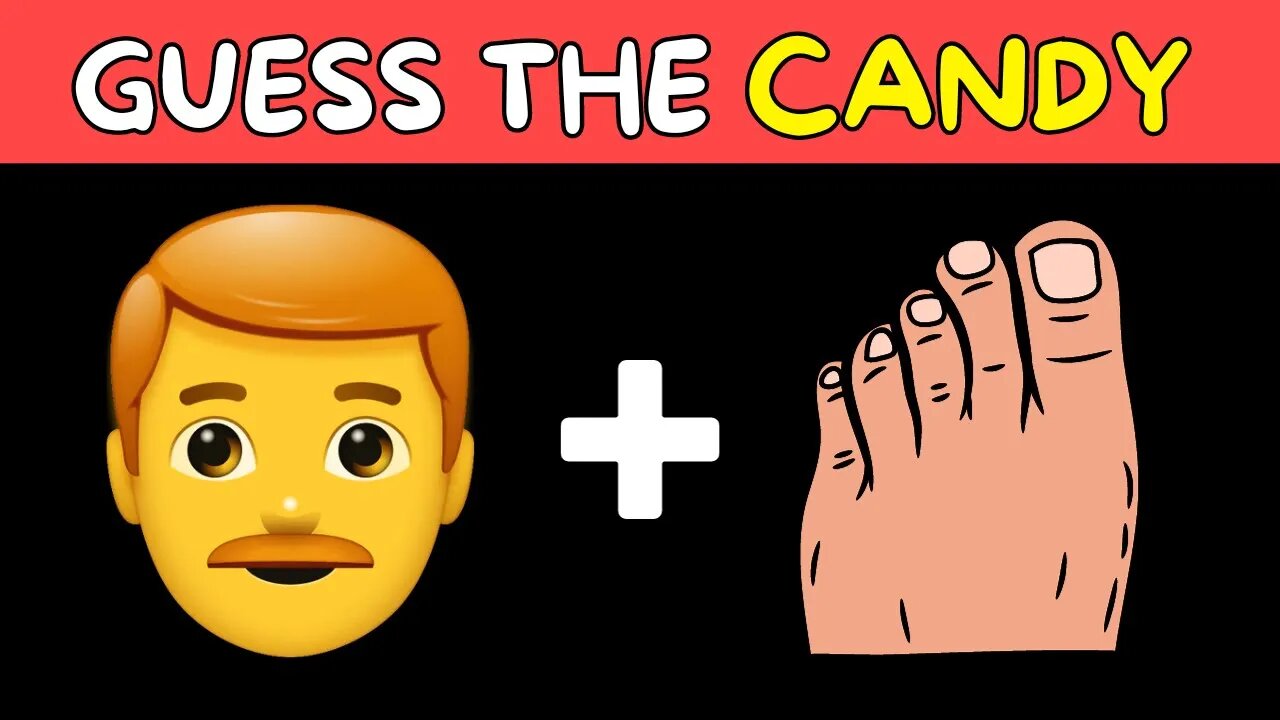 Guess the CANDY by Emojis | Emoji Quiz Challenge! 🤔🍫 | Fun and Sweet Candy Game 🍬"