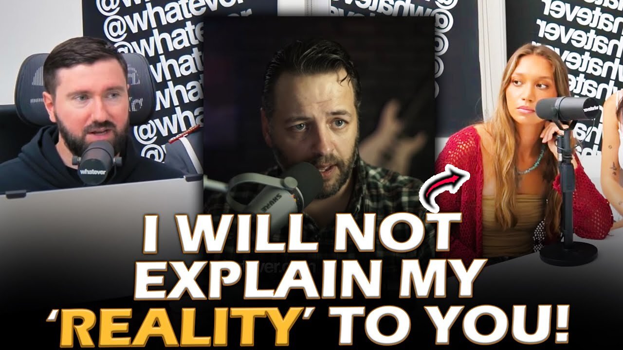 Entitled Feminist gets her worldview DESTROYED and she LASHES OUT in frustration