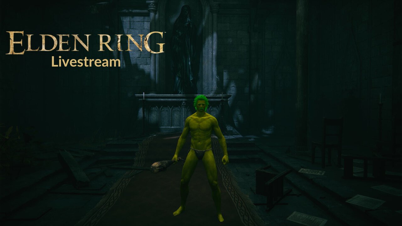 Elden Ring Livestream wrech start lvl 1