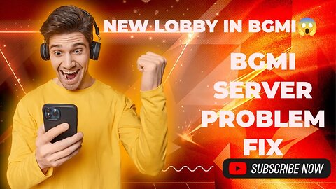 BGMI SERVER OPEN PROBLEM FIX😱 // New Lobby in BGMI😱😍 #bgmi #bgmiunban #chaudhary_49