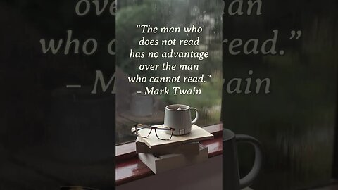 Read #twain #marktwain #quoteoftheday #reading #booktube