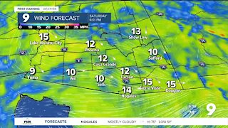 Temperatures fall to slightly below seasonal averages