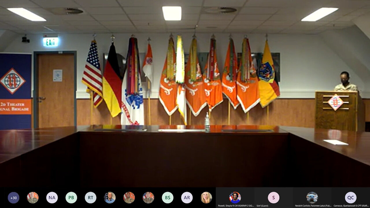 2d TSB CSM's Assumption of Responsibility ceremony