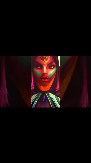 I ran the Destiny 2 titles through an AI painter.