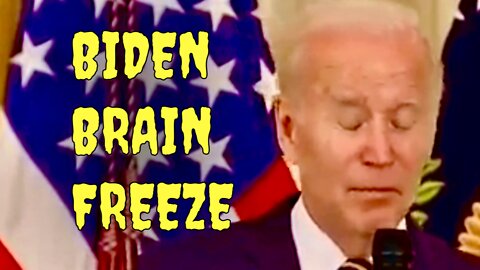 BIDEN BRAIN FREEZE