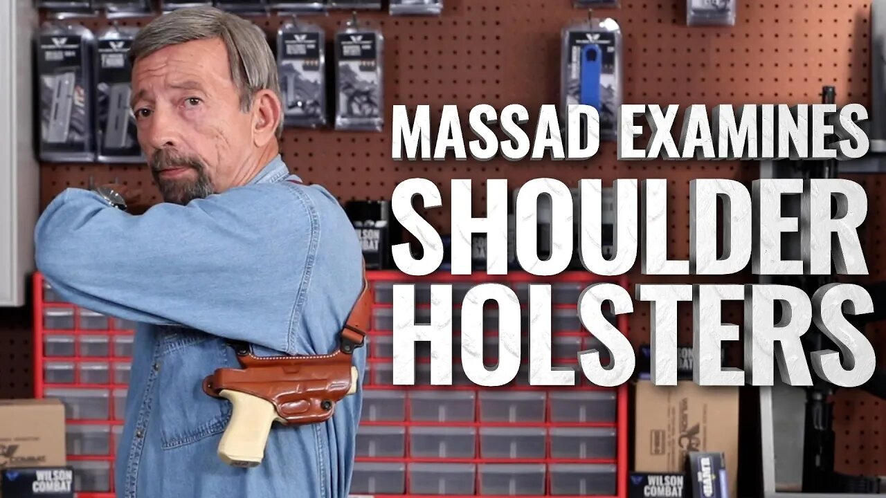 Massad Ayoob looks at four different angles of shoulder holster positions - Critical Mas Episode 17