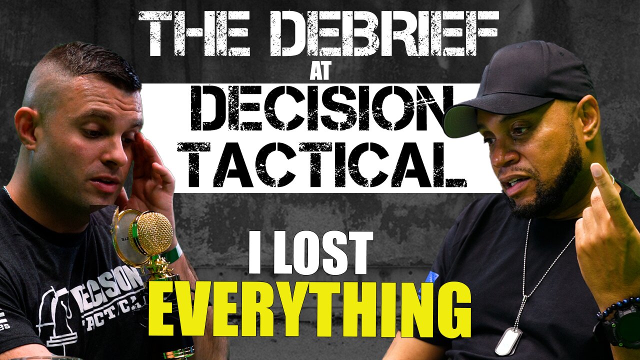 How This Officer's On The Job Shootings Impacted His Life | The Debrief at Decision Tactical Ep 002