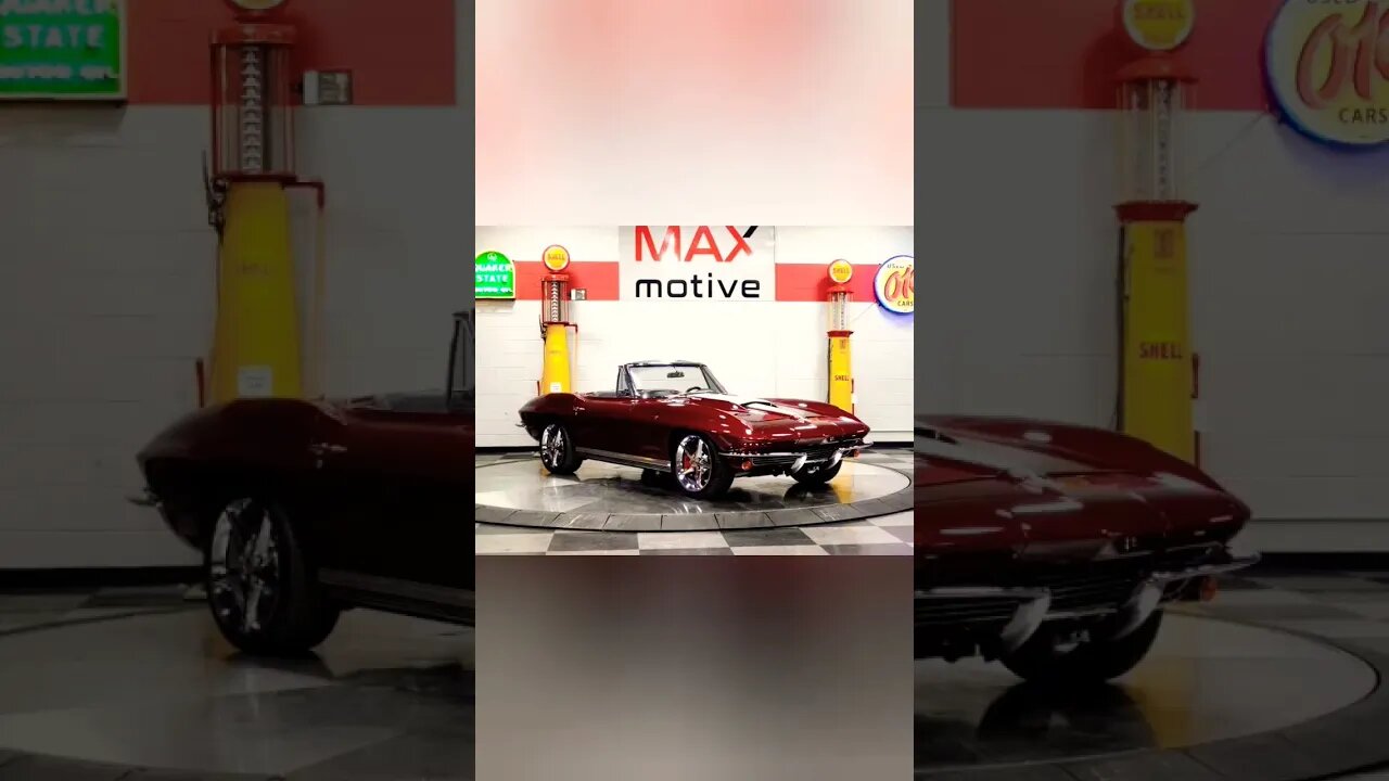 1963 Chevy Corvette convertible