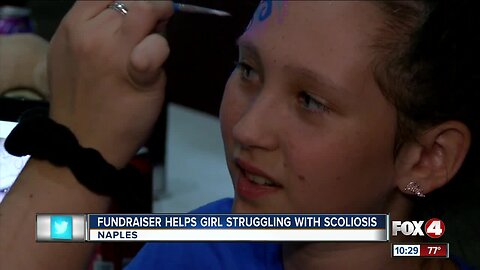 Community rallying to help 10-year-old girl receive spinal surgery