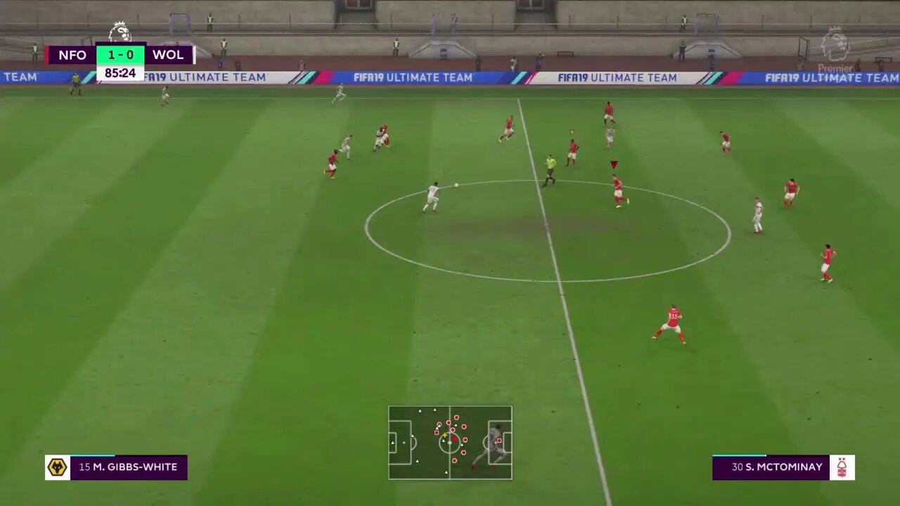 Nottingham Forest S:8 2025-2026 EPL Match 30 VS Wolverhampton (14-10-5)