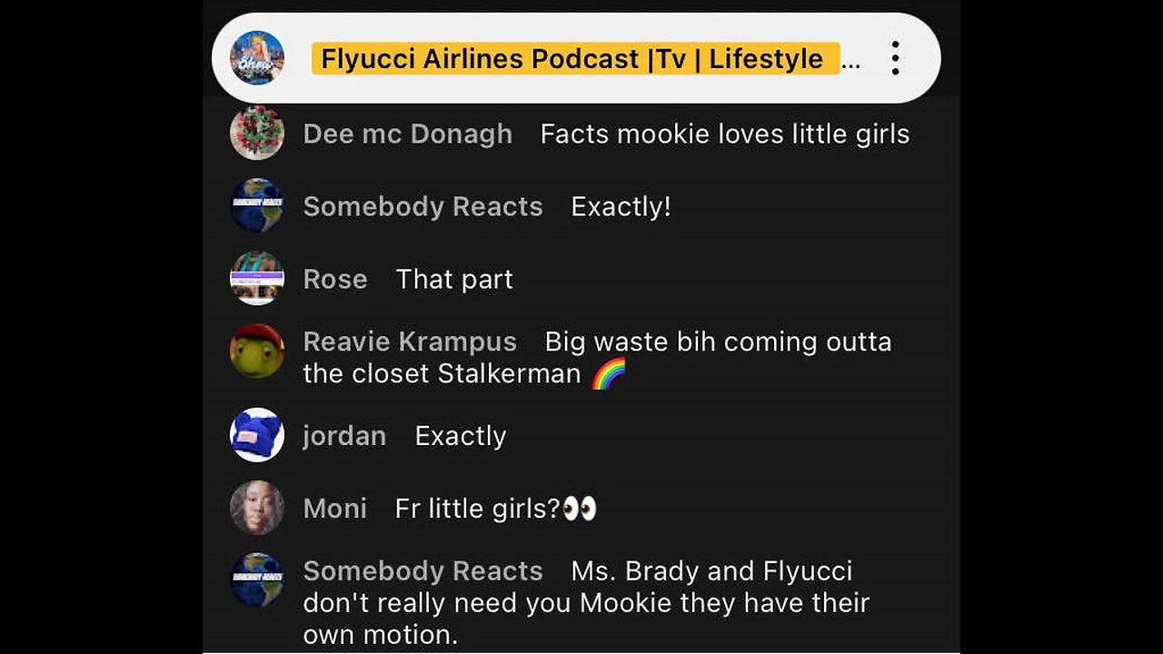 Mookie7o4 appears on FlyucciThePodcastDoll’s panel December 8th 2024