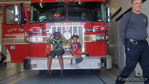 THE JEDI ,THE LIL BROWN BUDDAH AND STEPHEN VISIT THE FIRE STATION👨‍🚒📛🧯🔥🚒👩‍🚒