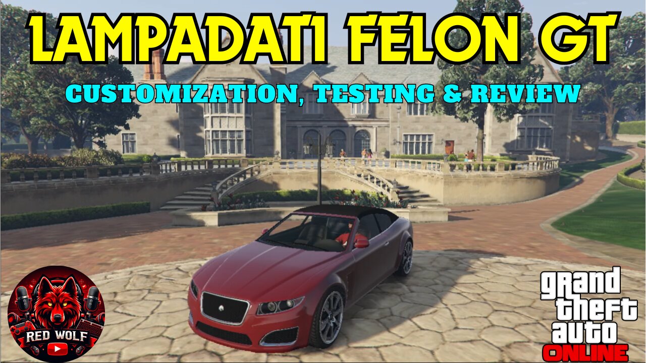 GTA 5 Online - Lampadati Felon GT Customization, Testing & Review