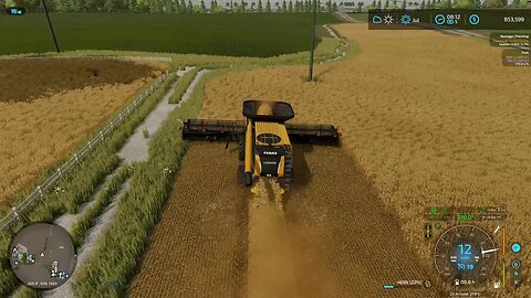 Farming Simulator 22 | Eastern North Carolina | Timelapse #95 | Harvest Wheat