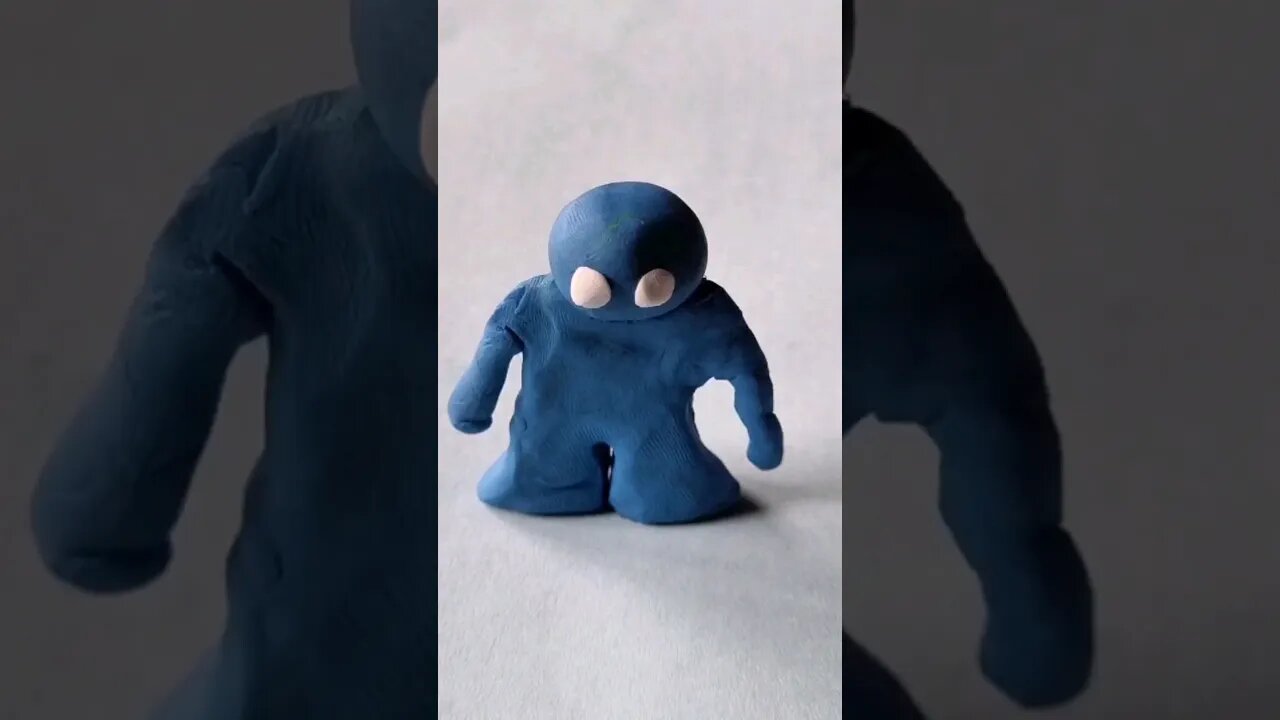 Dancing Clayππππ#clayart #clay #fun #art #shortvideo
