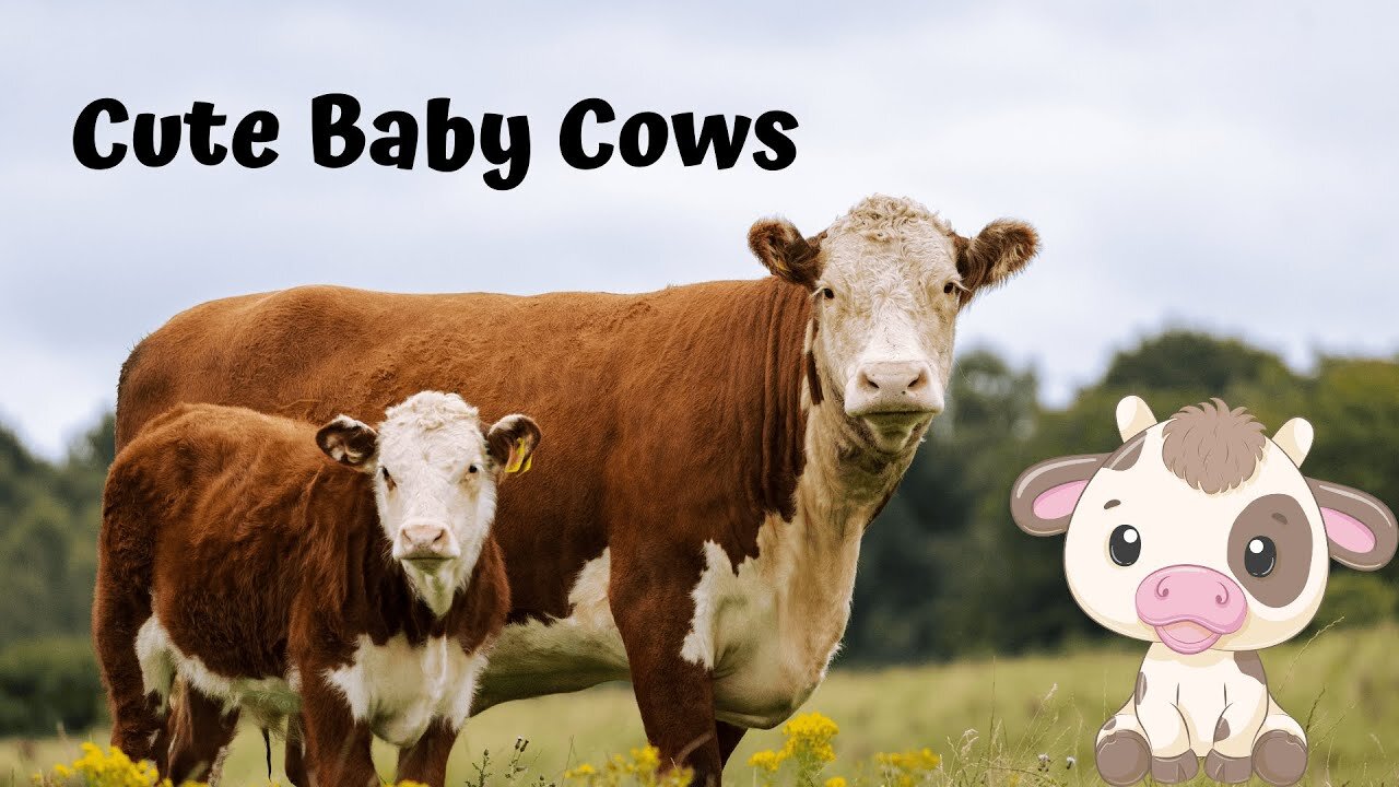 "Cute Baby Cows: Adorable Calf Videos That Will Melt Your Heart!"