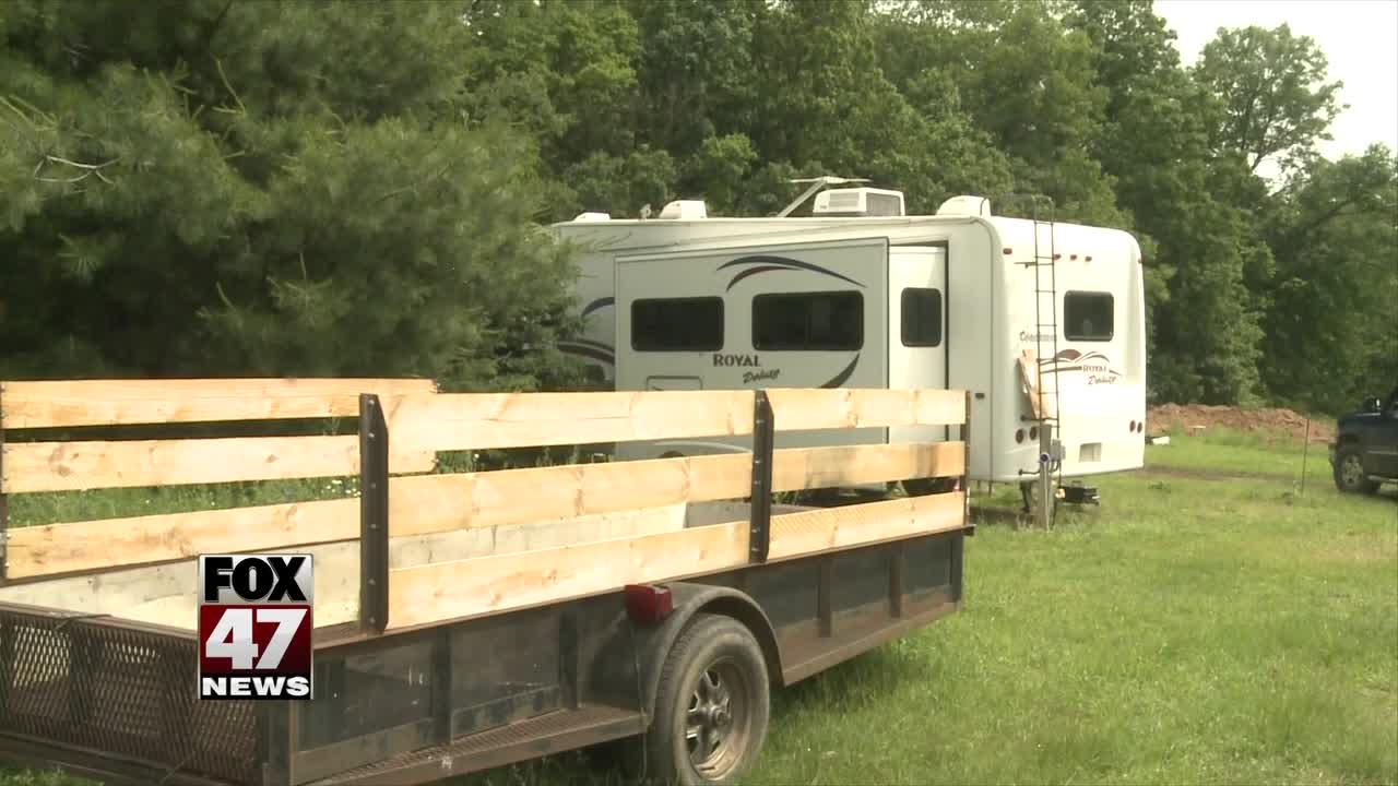 Man Ticketed After Living in a Camper on His Land