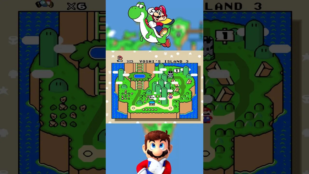 Código de Pular Fase no Super Mario World #supermario #mario #yoshi #nintendo #viral #luigi