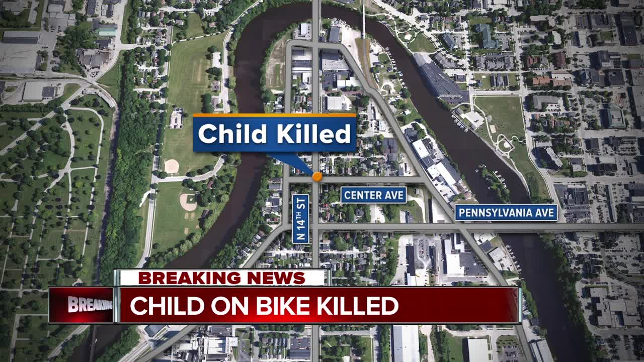 A child was killed in Sheboygan after being hit by a garbage truck