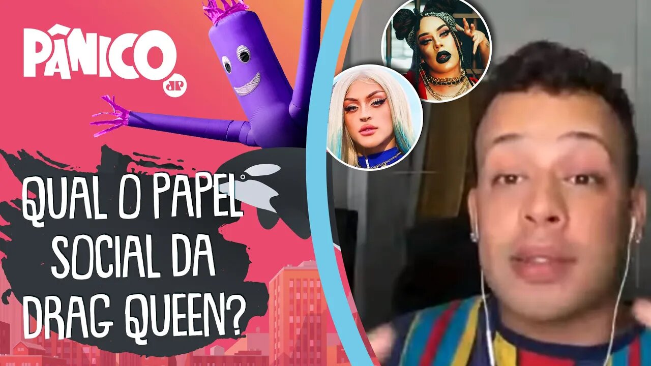 Gloria Groove fala sobre PAPEL SOCIAL da DRAG QUEEN