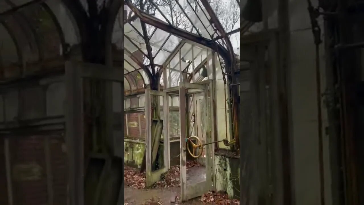 Abandoned Mansion Greenhouse