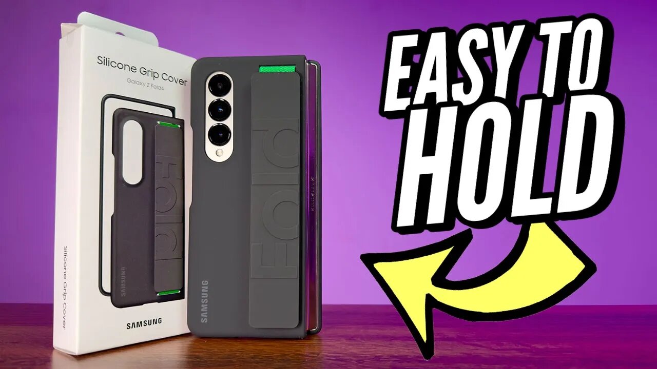 Finally!!! An Easy To Hold Samsung Galaxy Z Fold 4 Case