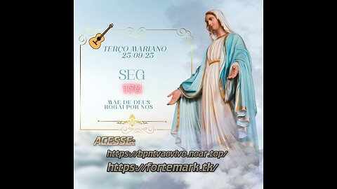 Terço Mariano Seg 25/09/23