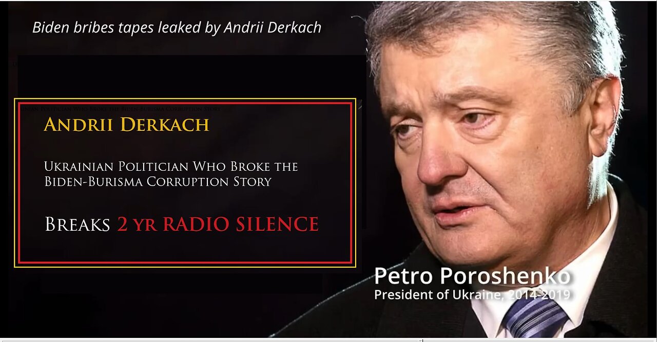 🚨 TIMING is EVERYTHING. Andriy Derkach Breaks 2 YR Silence on Buyden Corruption