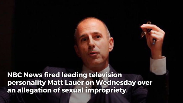 What Matt Lauer Did to O'Reilly During Interview Resurfaces Following Harassment Allegations