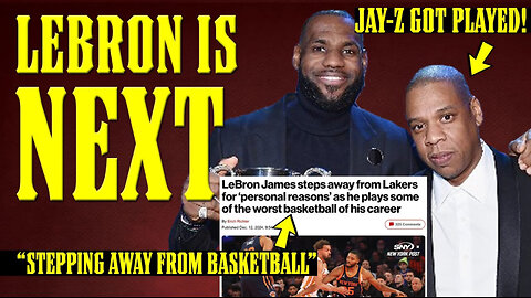 Lebron James "STEPPING AWAY from NBA" as JAY-Z & DIDDY Cases CLOSE IN on HIM!!