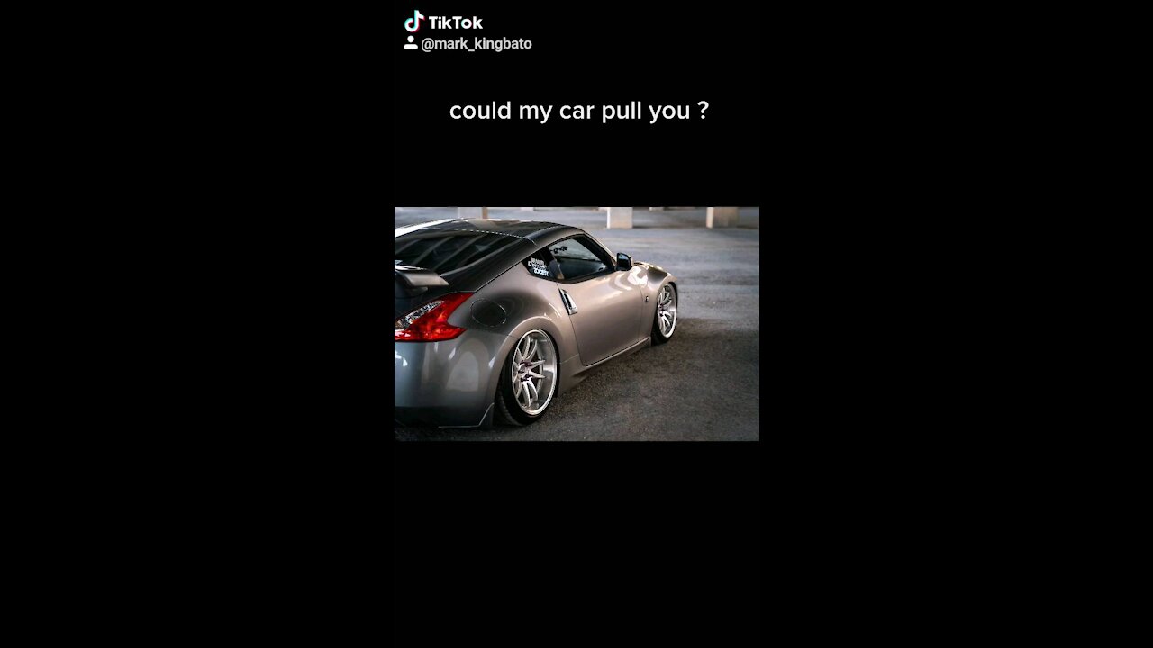 Could my car pull you ?