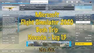 MSFS2020 Multiplayer Bush Trip Nevada Leg 13