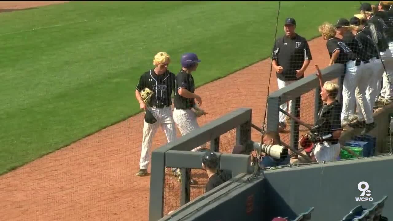 Elder High School will play for a state baseball title Sunday night in Akron