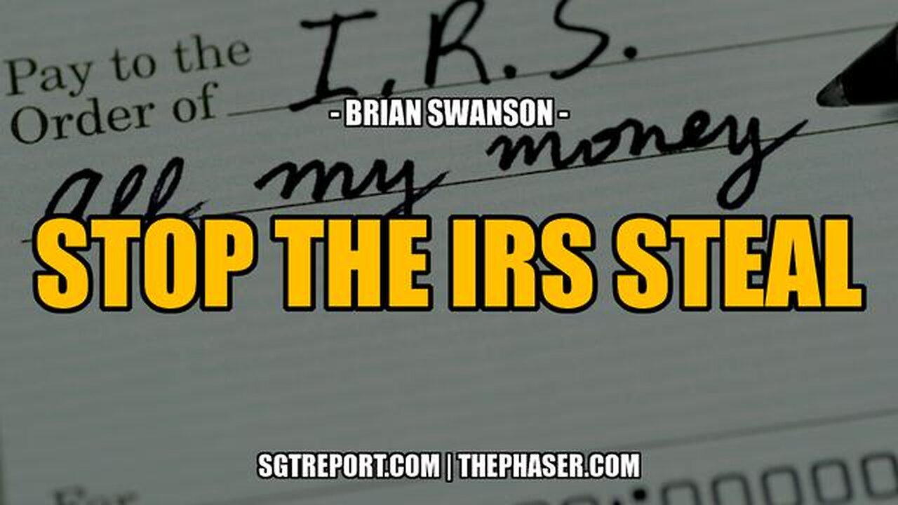 STOP PAYING "INCOME" TAX ON YOUR "CAPITAL" - Brian Swanson