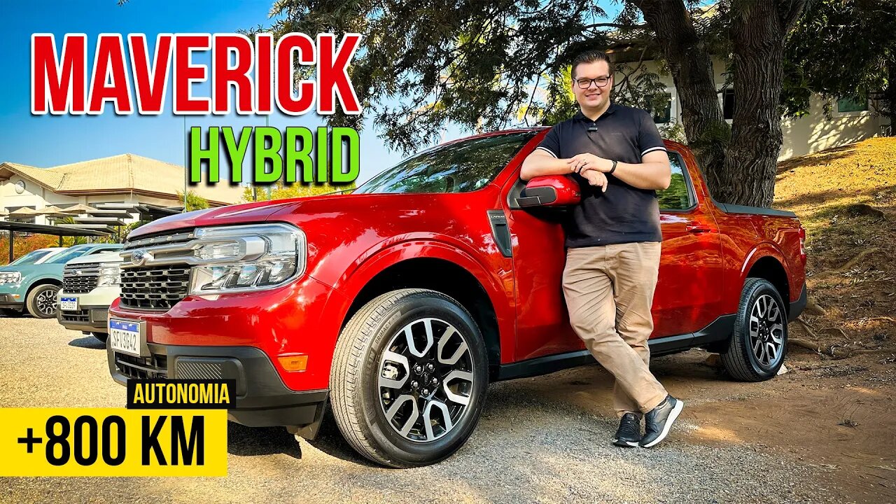 Ford Maverick Hybrid! + de 20KM/L | a PRIMEIRA PICAPE HÍBRIDA no BRASIL! Primeiras Impressões