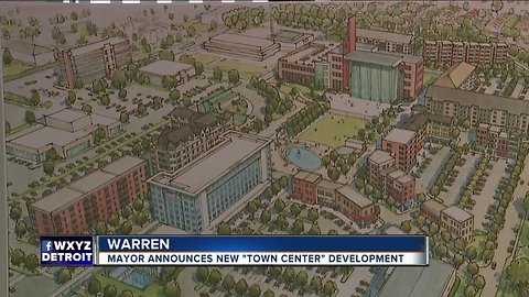 Mayor announces new 'town center' development in Warren