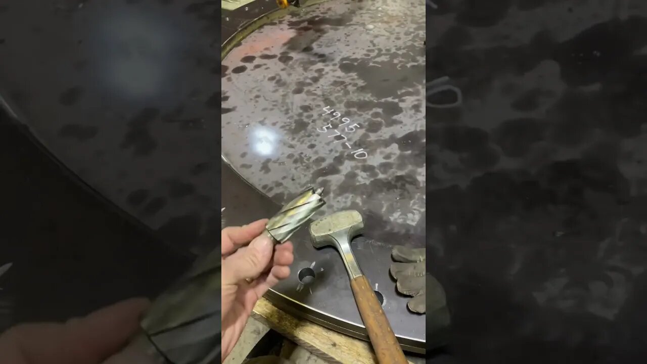 Transfer drill punch