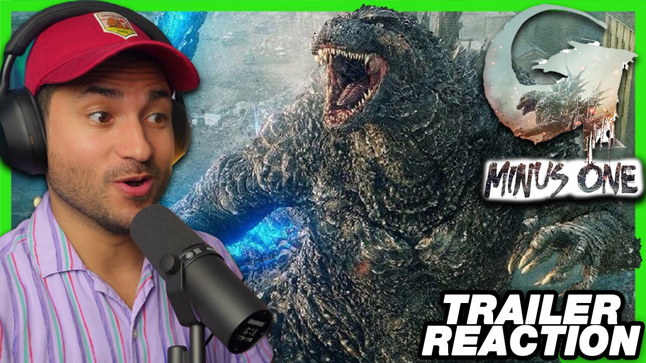 Godzilla Minus One (2023) | Official Trailer Reaction