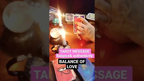 #dailytarotreading #asmrtarot #spiritguidemessage ⚜️⚜️TAROT BALANCE ✨️AUTHENTICITY &LOVE