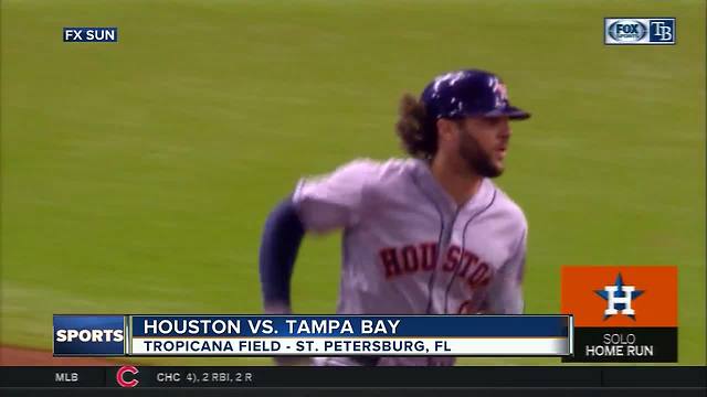 Houston Astros beat Tampa Bay Rays 1-0 for 11th straight road win